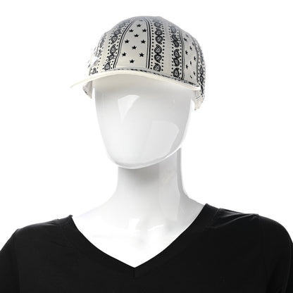 Hermes Technical Gabardine Serena Bandana Cap 57 Ecume 2 of 8