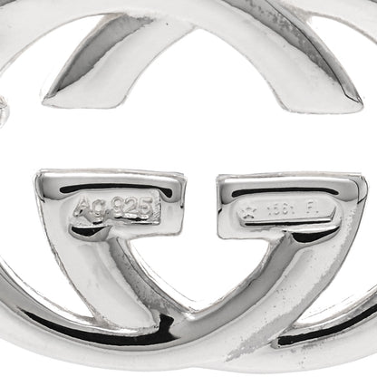 Gucci Sterling Silver Britt Hoop Earrings 4 of 4