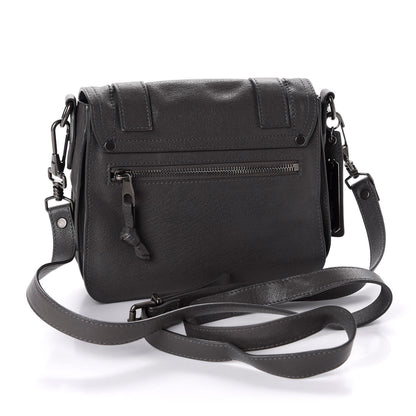Proenza Schouler Lambskin PS1 Mini Pouch Messenger Heather Grey 2 of 13