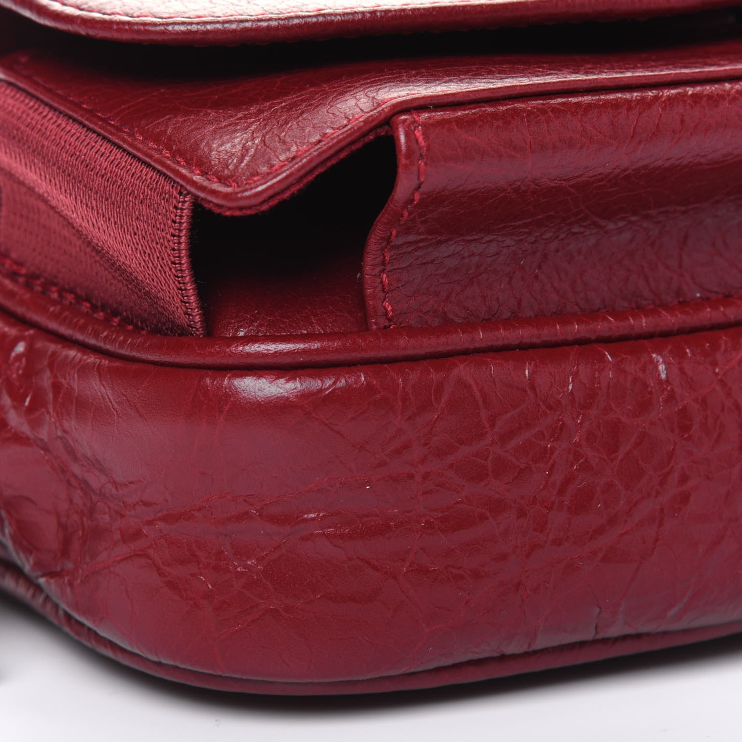 Gucci Fluffy Calfskin Mini Morpheus Belt Bag 90 36 Red 8 of 13