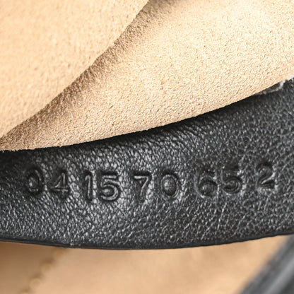 Chloe Snakeskin Medium Faye Shoulder Bag Black 7 of 10