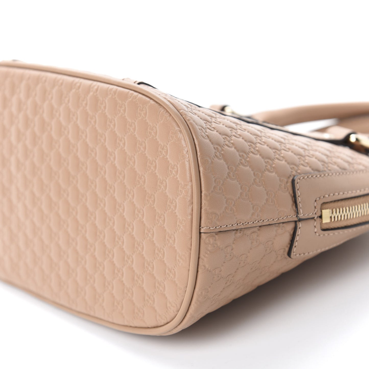 Soft Microguccissima Mini Dome Bag Camelia