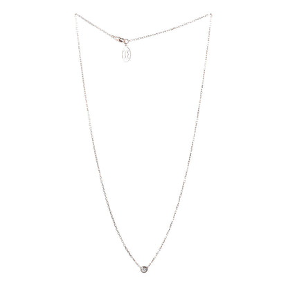 Cartier 18K Pink Gold Diamond SM D'Amour Pendant Necklace 3 of 7