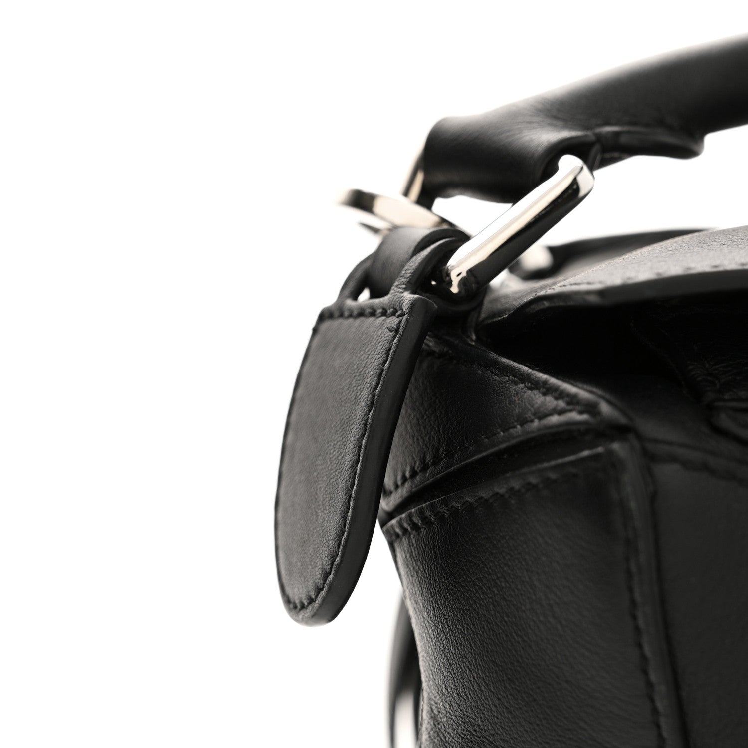 Loewe Calfskin Small Puzzle Bag Black 12 of 15