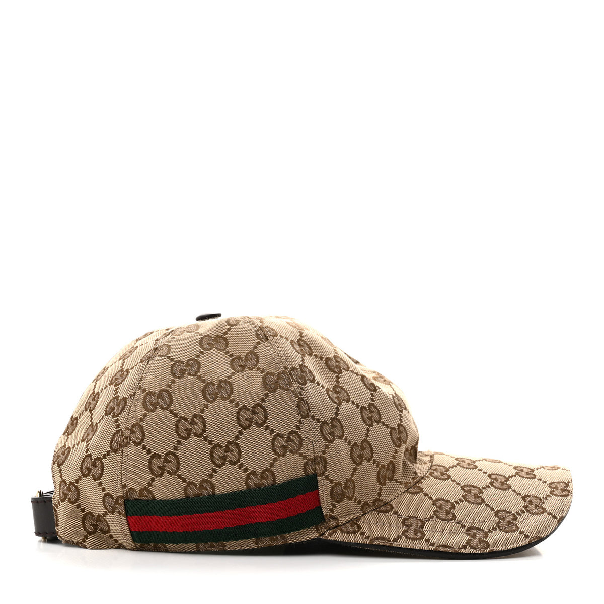 Gucci Monogram Web Baseball Hat L Beige Cocoa 4 of 9