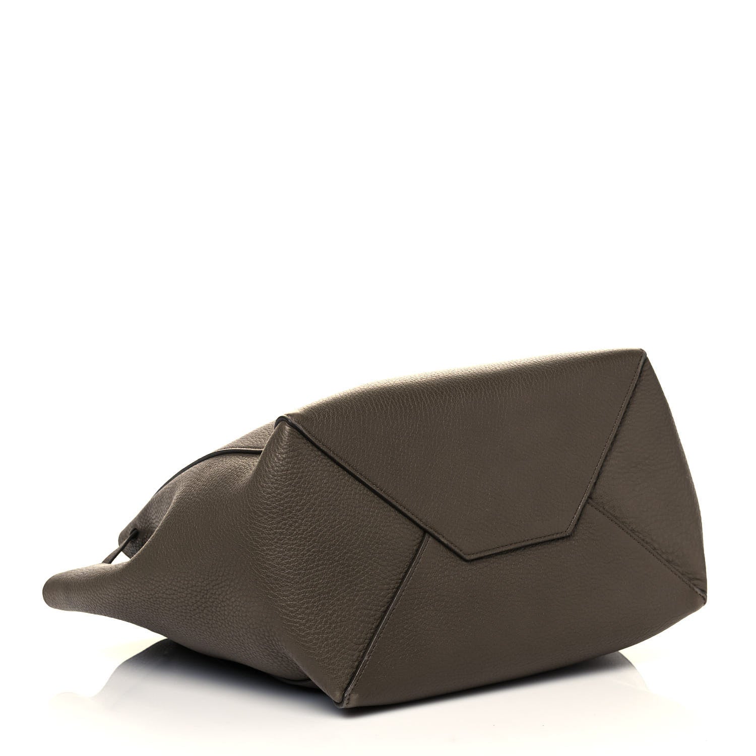 Celine Soft Grained Calfskin Medium Belt Cabas Phantom Taupe 4 of 15