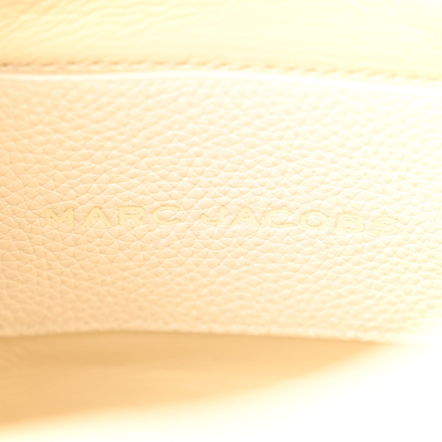 Grained Calfskin The Bucket Bag Cotton