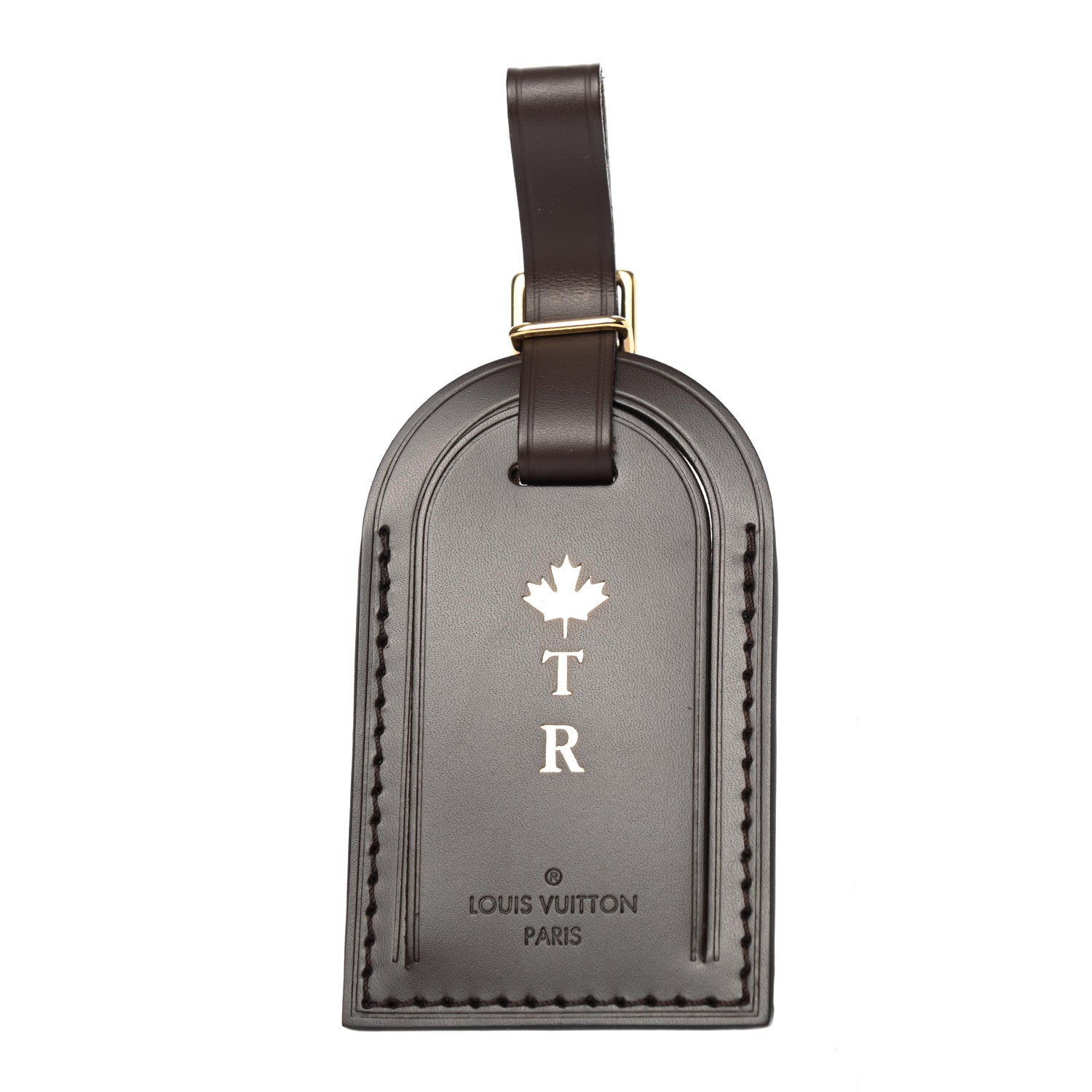Louis Vuitton Calfskin Luggage Tag Ebene 1 of 4