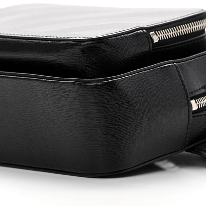 Off-White Saffiano Striped Diag Belt Bag Black 9 of 11
