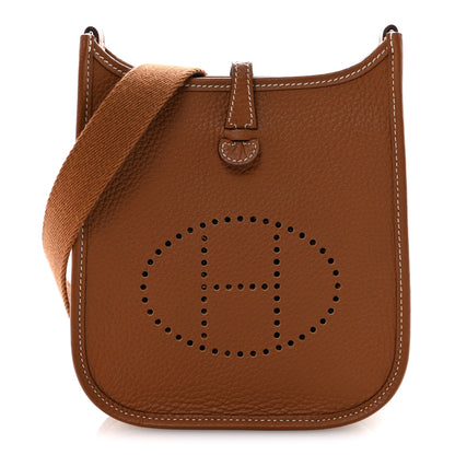 Hermes Taurillon Clemence Evelyne TPM Gold 1 of 11