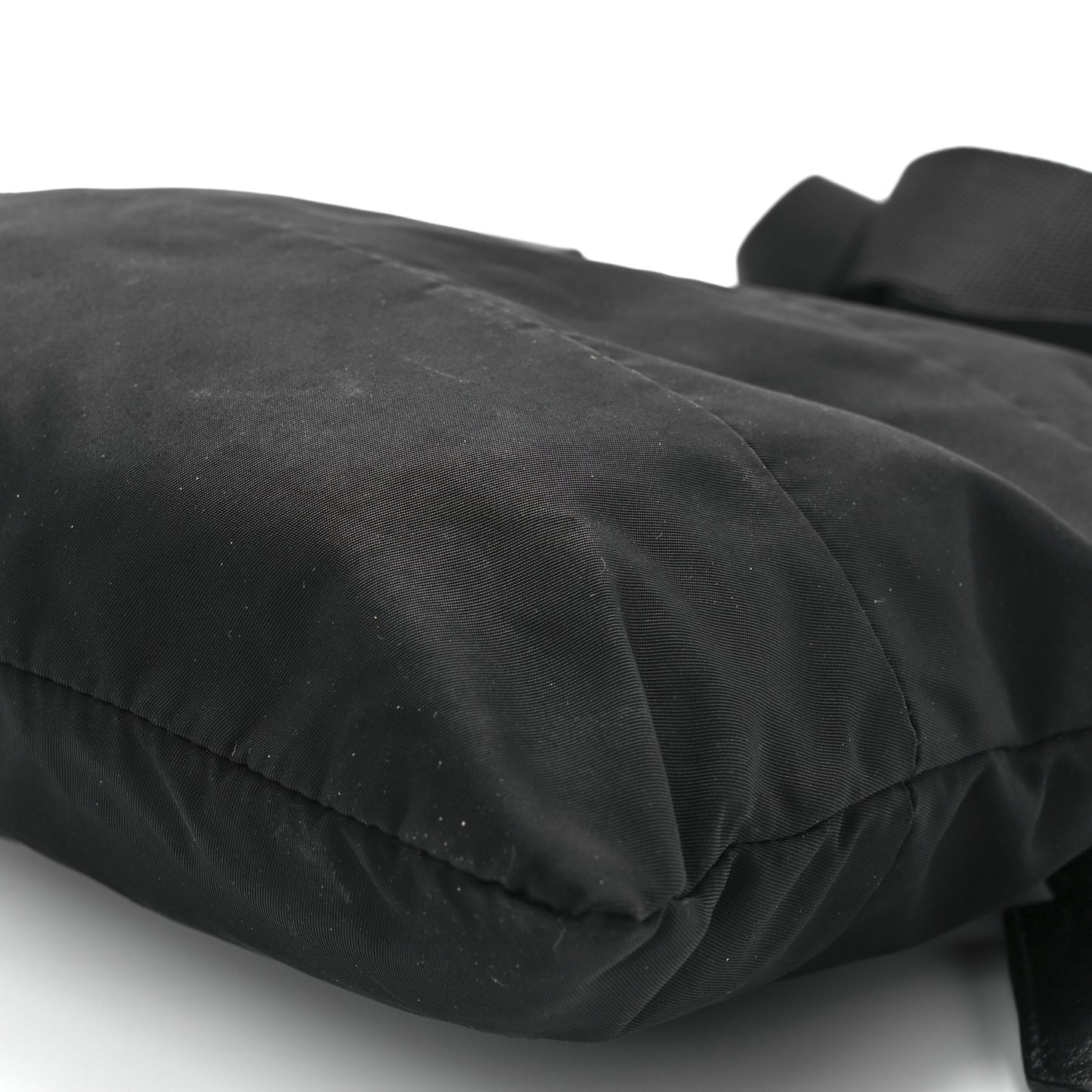 Tessuto Nylon Vela Messenger Bag Black