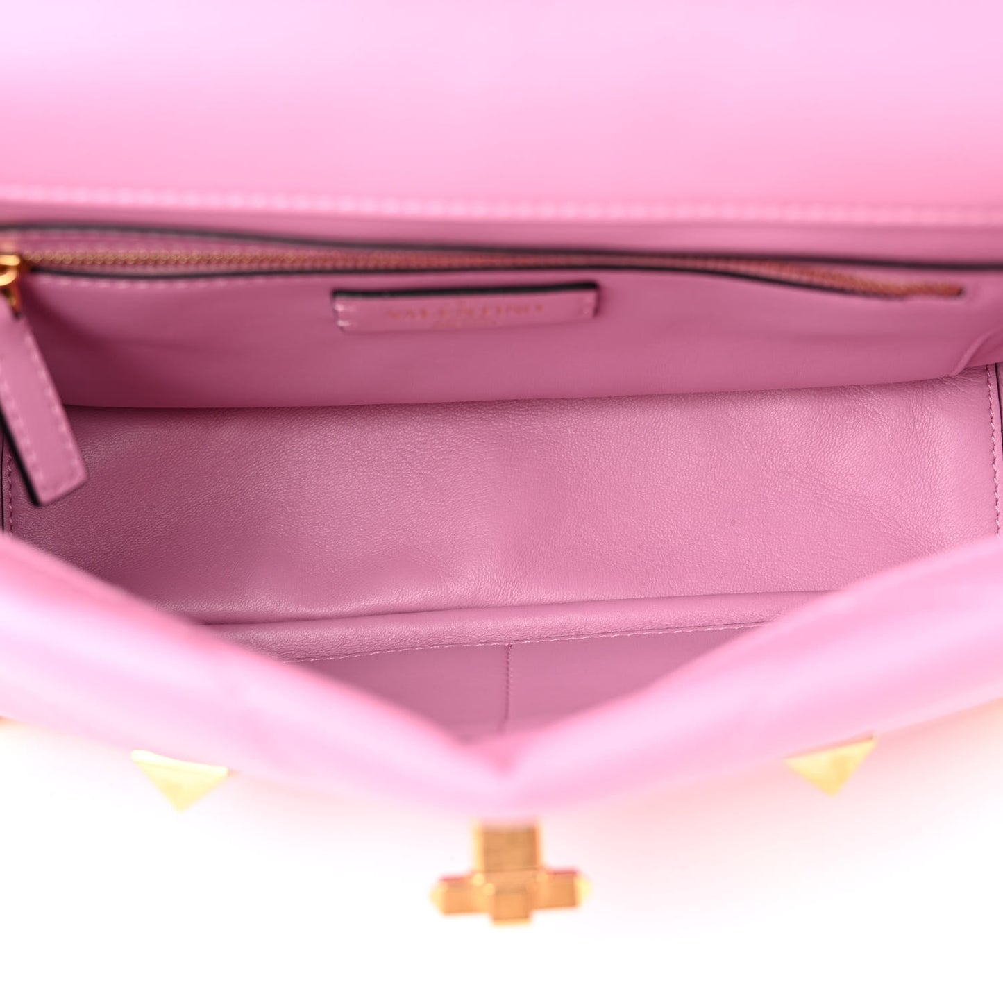 Nappa Large Roman Stud Shoulder Bag Giacinto