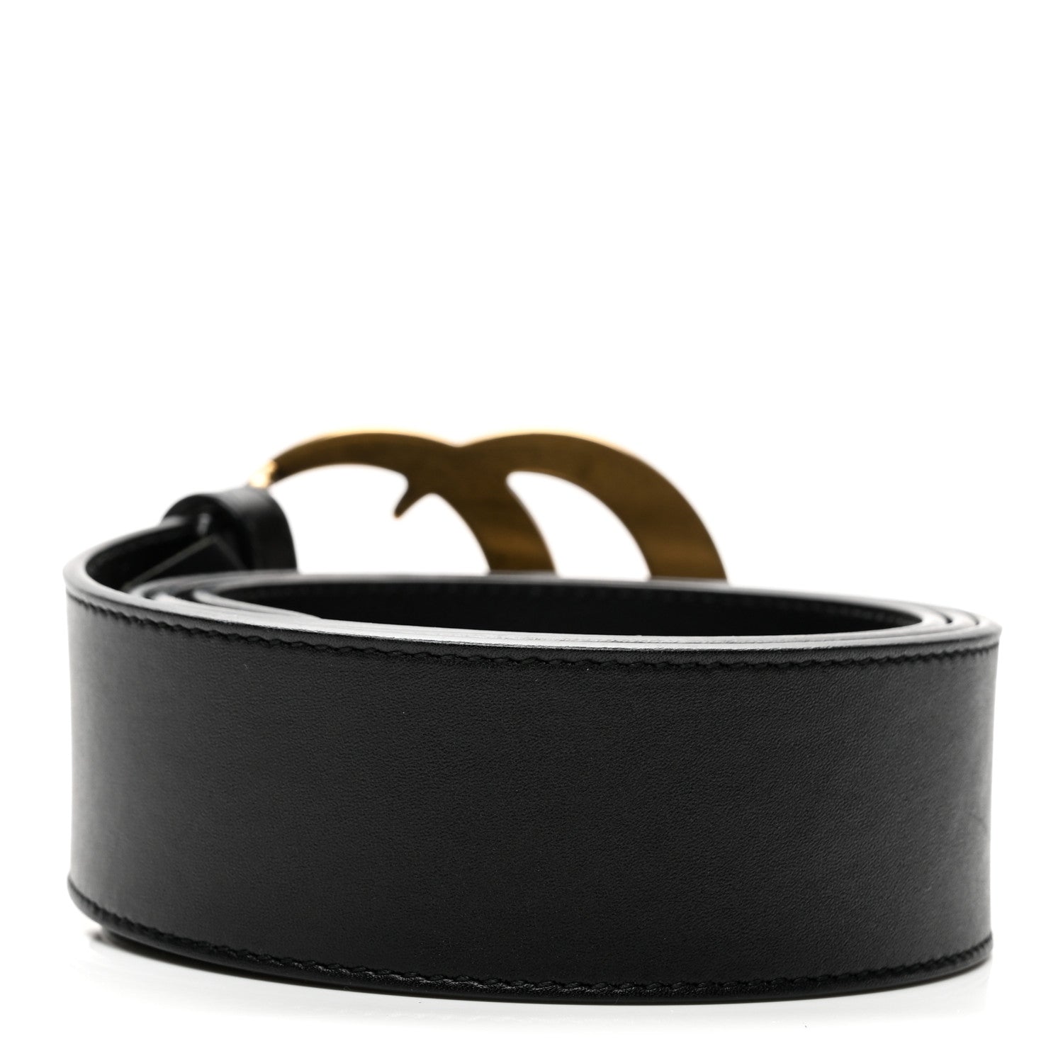 Gucci Calfskin Double G 40mm Belt 90 36 Black 2 of 4