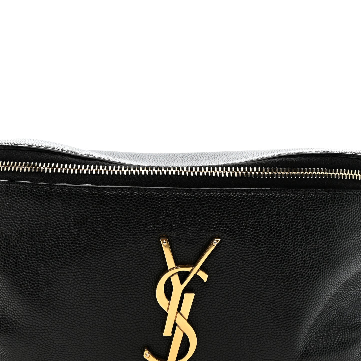 Grain De Poudre Monogram Belt Bag Black