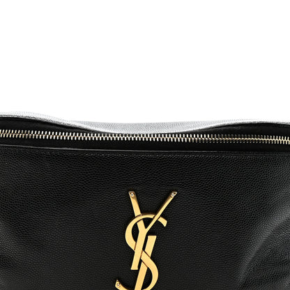 Saint Laurent Grain De Poudre Monogram Belt Bag Black 8 of 13