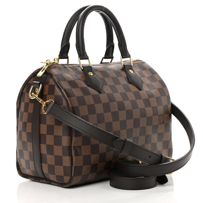 Louis Vuitton Damier Ebene Speedy Bandouliere 25 3 of 11