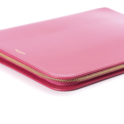 Saint Laurent Smooth Calfskin Tuc iPad Case Pink 7 of 9