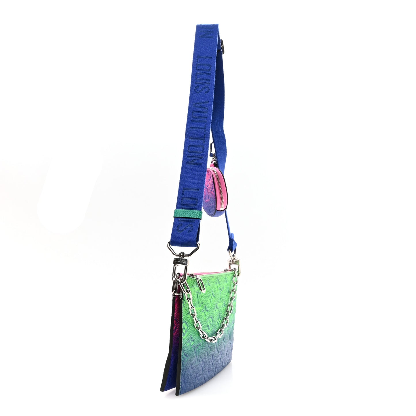 Taurillon Illusion Trio Pouch Bleu Rose