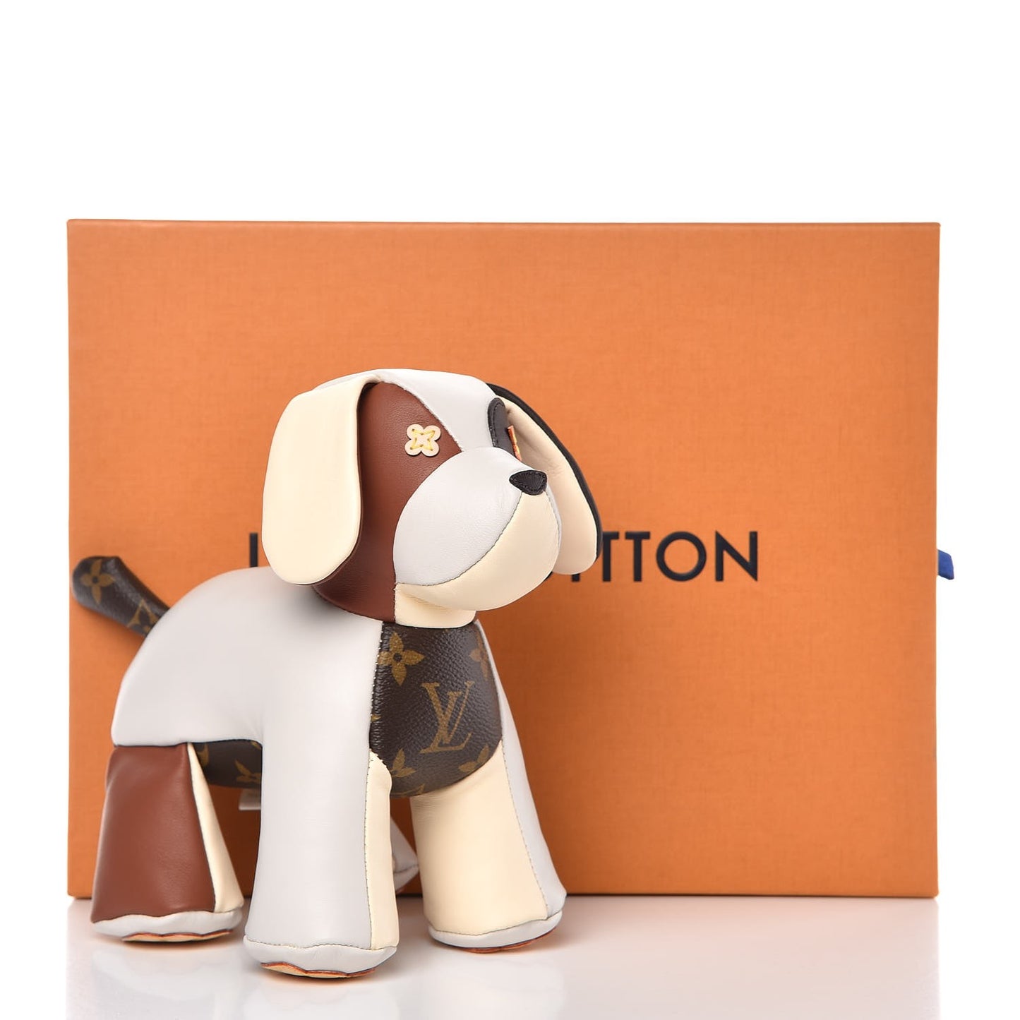 Calfskin Monogram Doudou Oscar Dog Beige