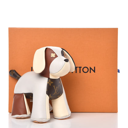 Louis Vuitton Calfskin Monogram Doudou Oscar Dog Beige 11 of 11