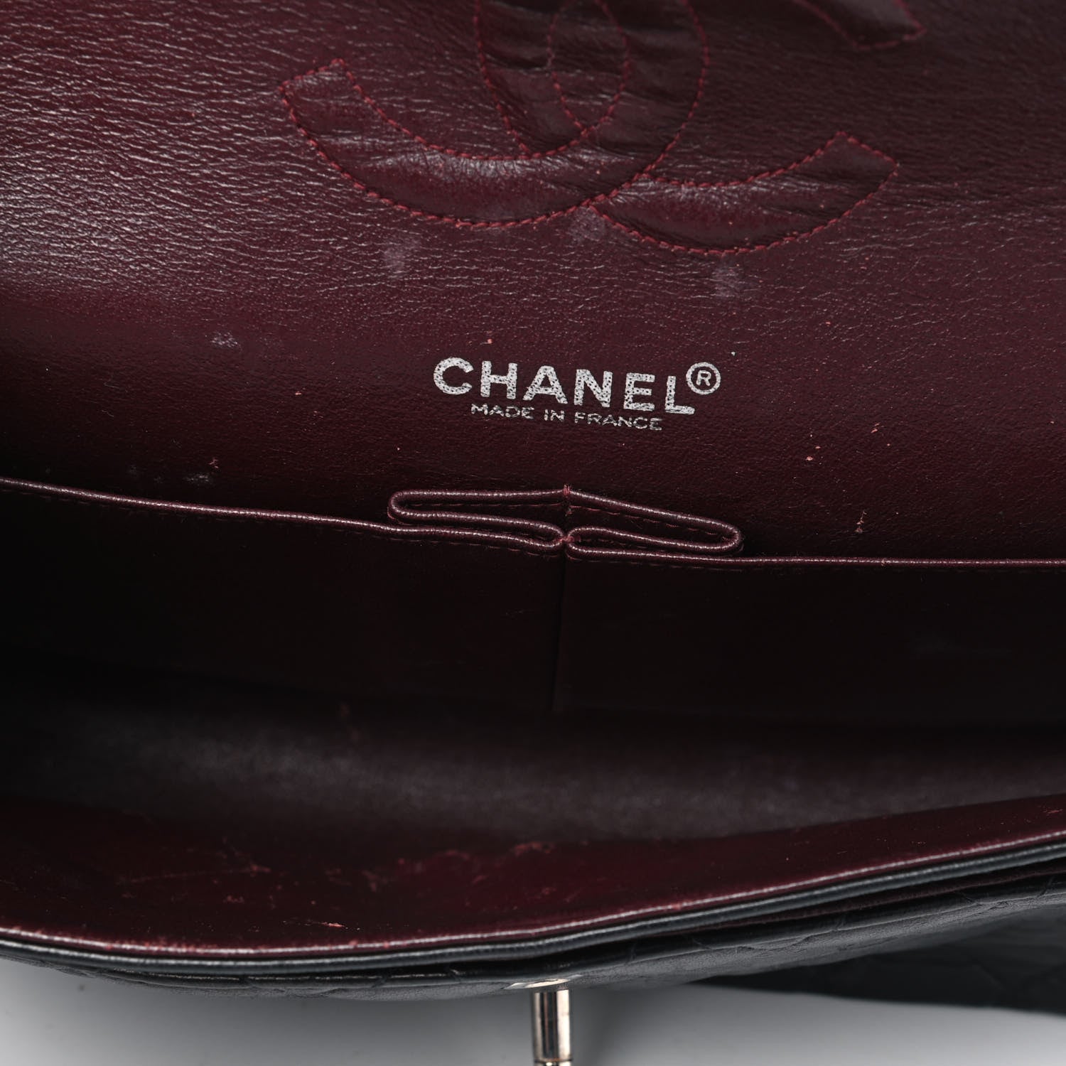 Chanel Lambskin Quilted Medium Double Flap Black 4 of 11