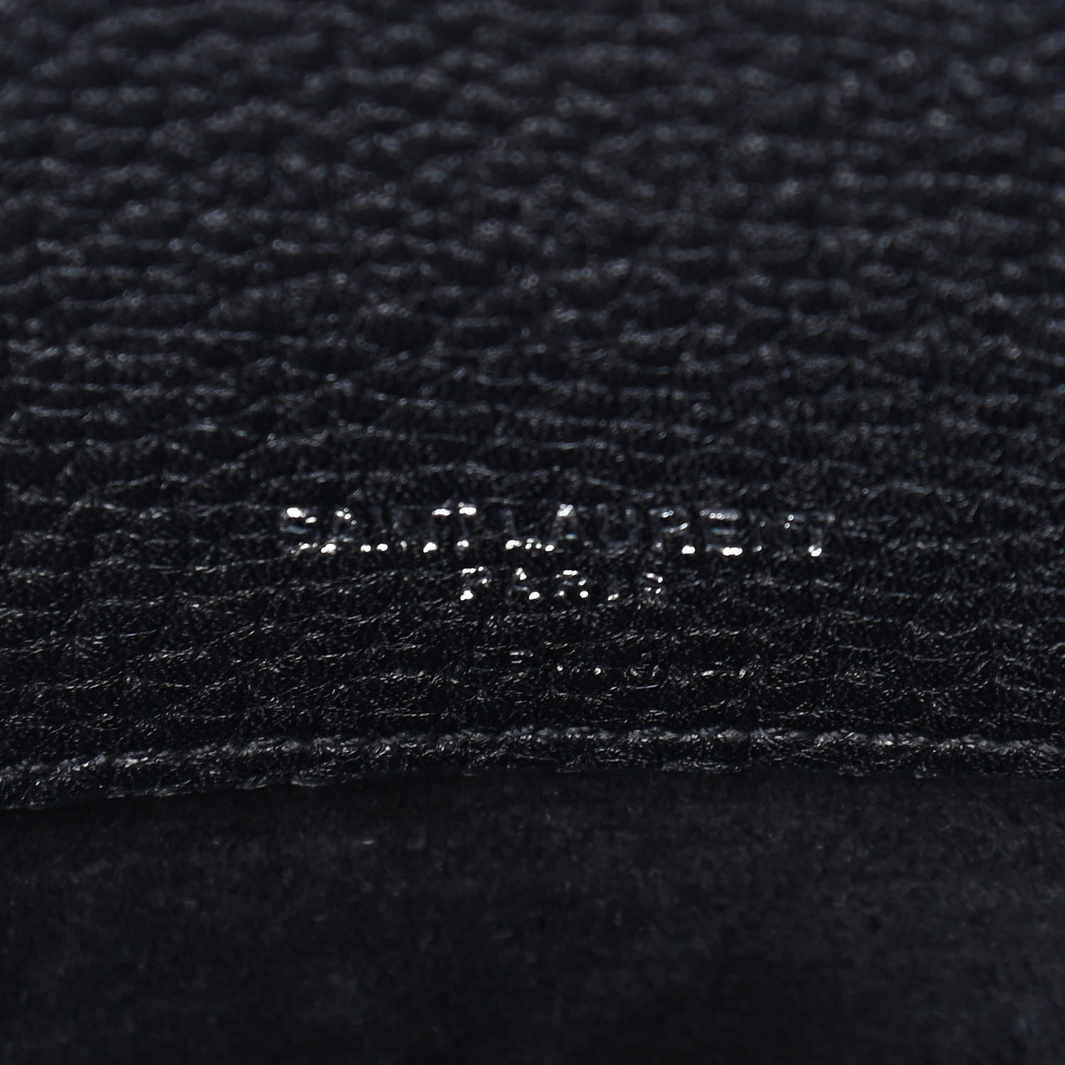 Saint Laurent Grained Calfskin Nano Sac De Jour Souple Black 6 of 8