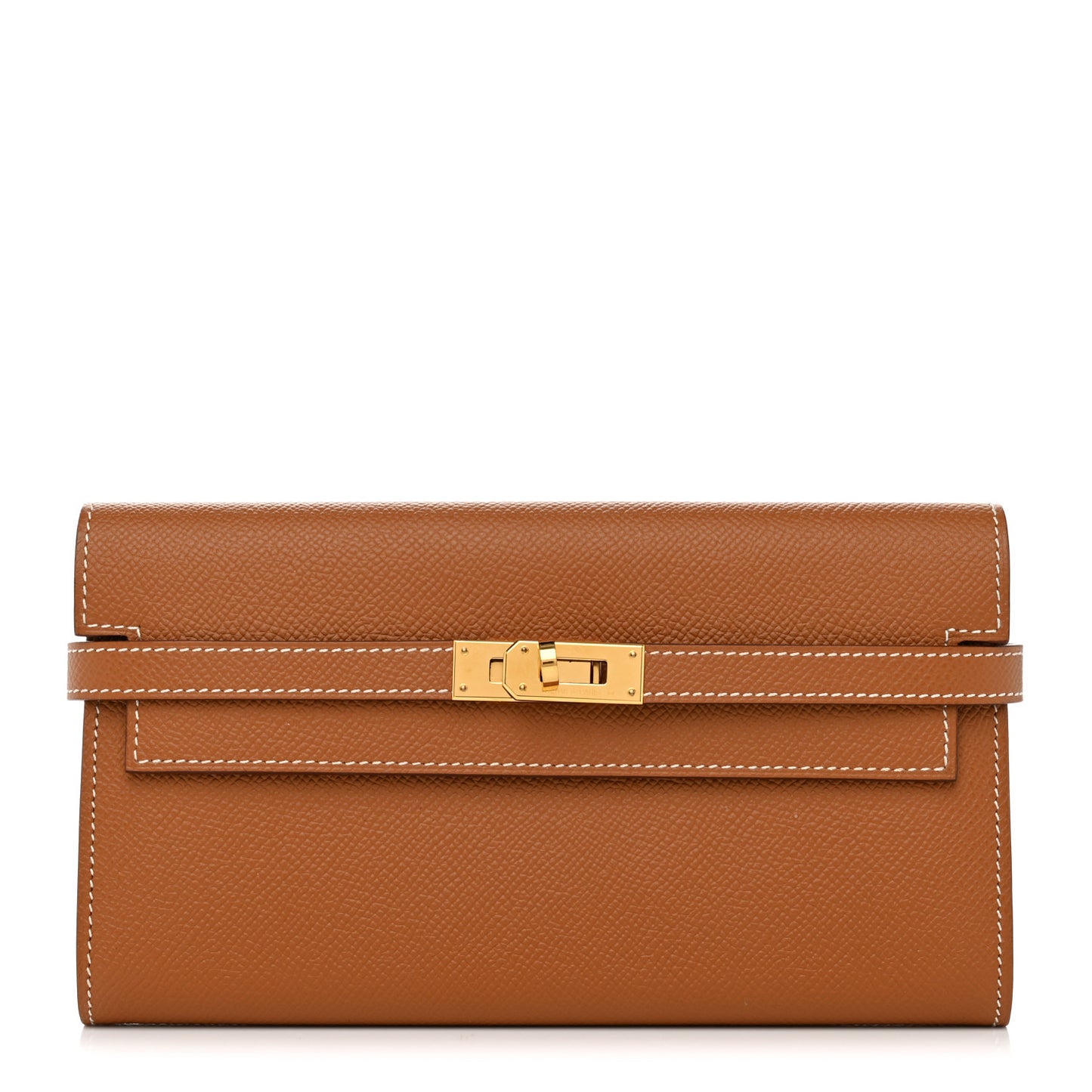 Epsom Kelly Longue Wallet Gold