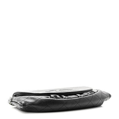 Chanel Caviar Half Moon Wallet On Chain WOC Black 4 of 12