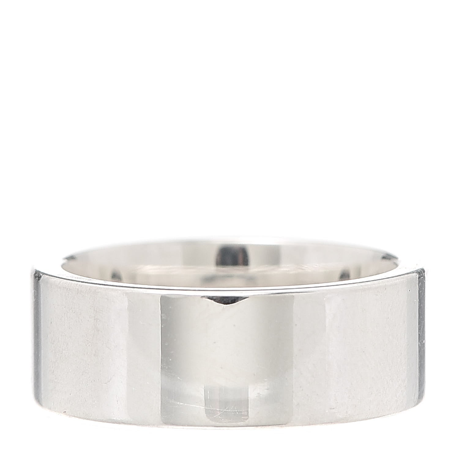 Tiffany Sterling Silver Return To Tiffany Lock Love Ring 49 4.75 3 of 6