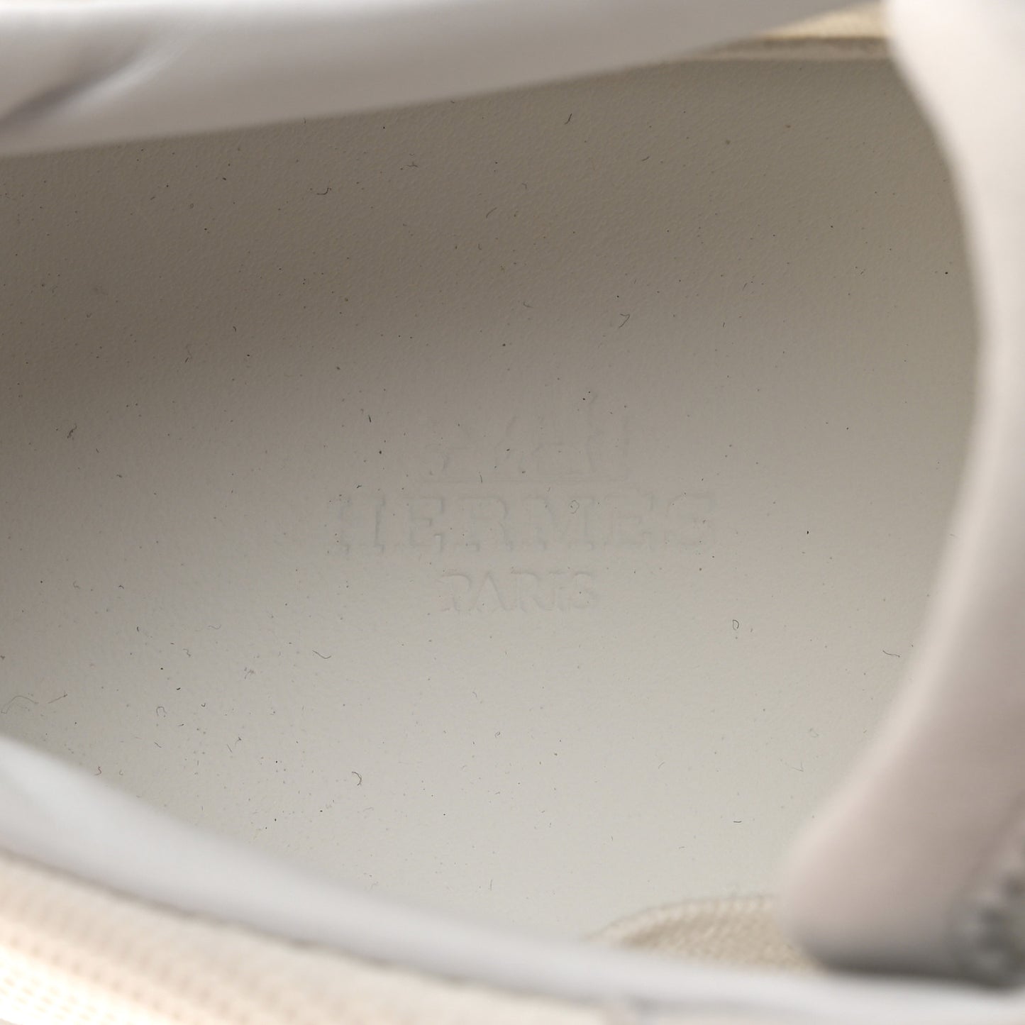 Suede Goatskin Bouncing Sneakers 41 White