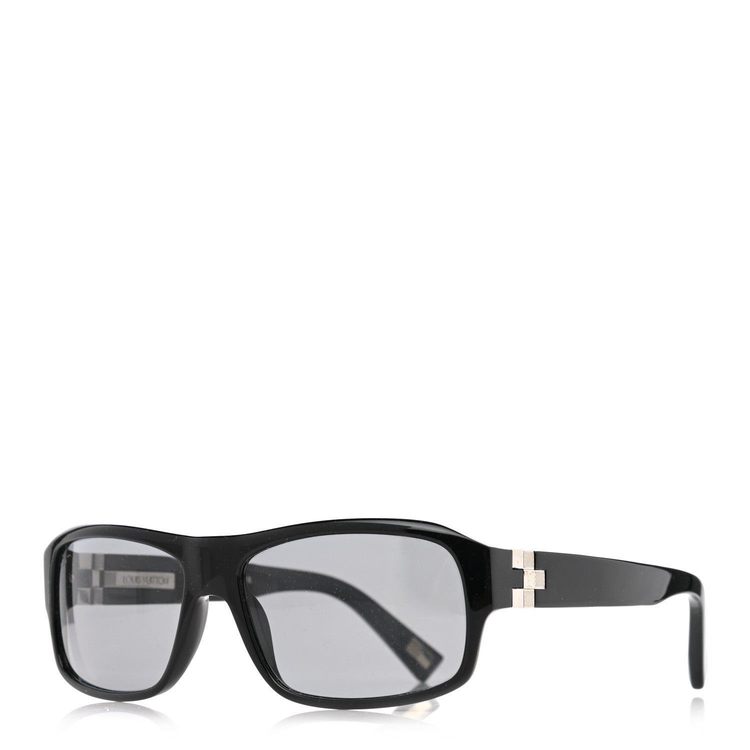 Louis Vuitton Acetate Damier Sunglasses Z0277W Black 1 of 7