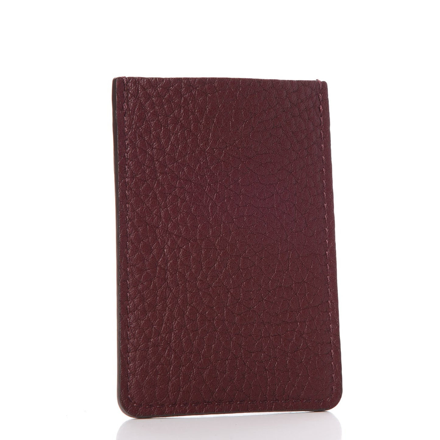 Taurillon Card Holder Bordeaux