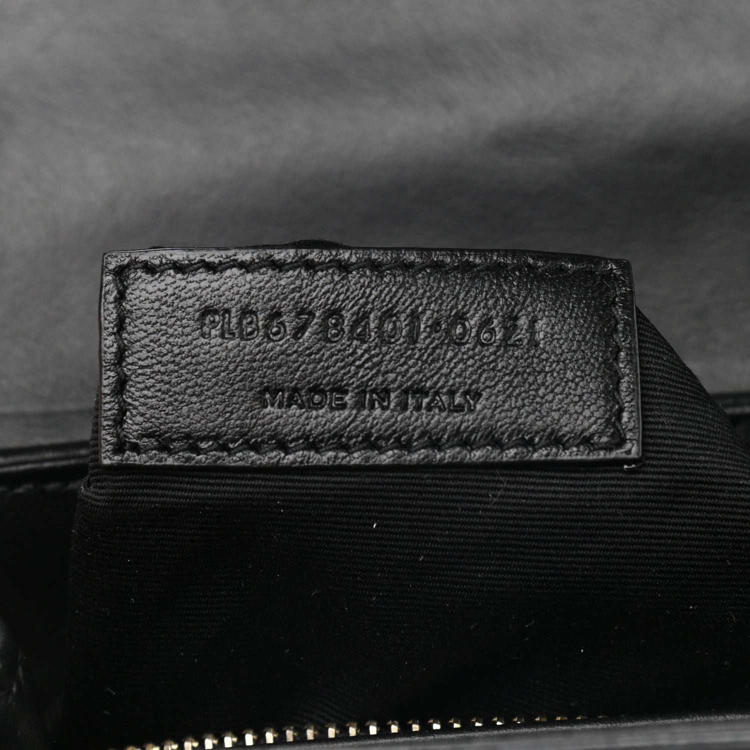 Saint Laurent Calfskin Y Quilted Monogram Toy Loulou Crossbody Bag Black 7 of 15