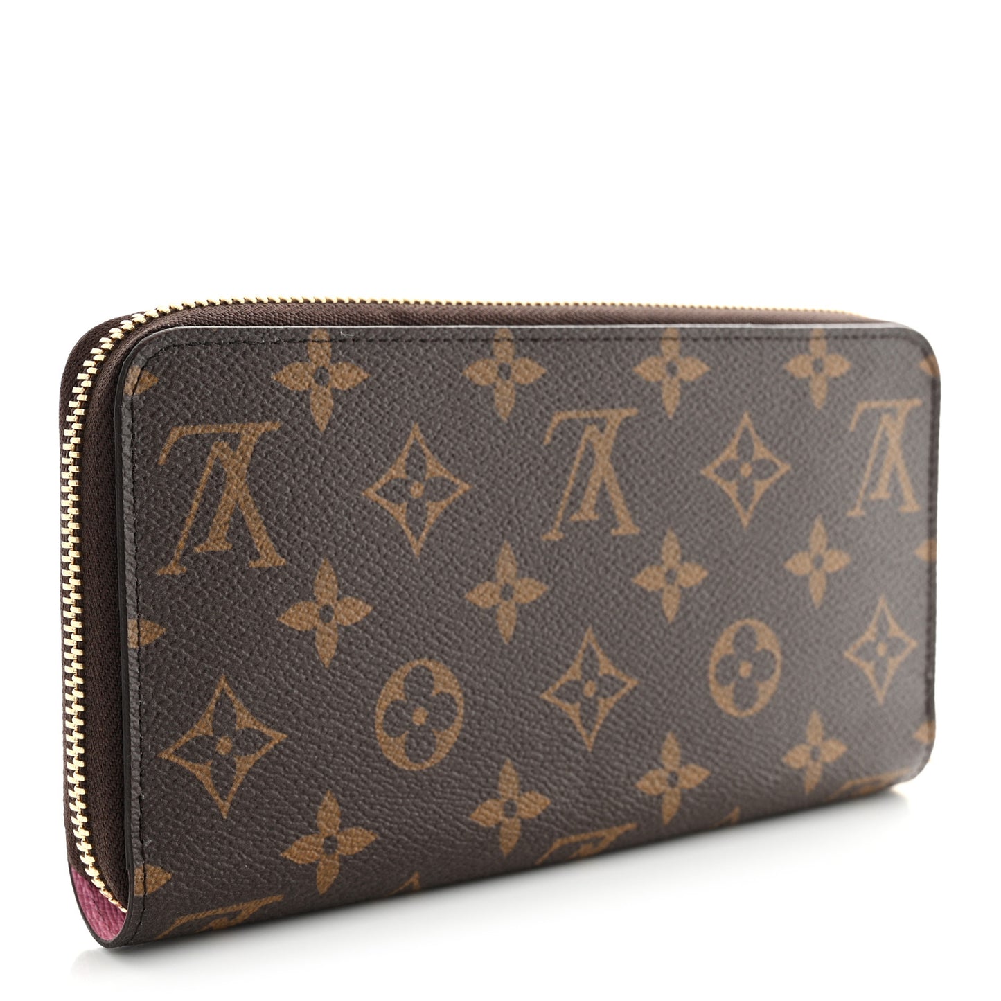 Monogram 2022 Christmas Animation Paris Zippy Wallet Pink