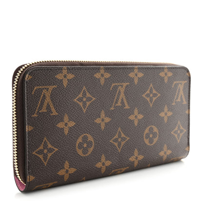 Louis Vuitton Monogram 2022 Christmas Animation Paris Zippy Wallet Pink 3 of 8