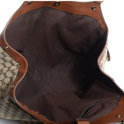 Gucci Monogram Large Sukey Tote Brown 5 of 9