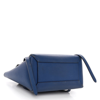 Celine Grained Calfskin Micro Belt Bag Indigo 4 of 11