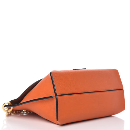 Loewe Goatskin Avenue Shoulder Bag Orange 4 of 13