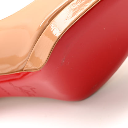 Christian Louboutin Patent New Simple 85 Pumps 37.5 Nude 10 of 11