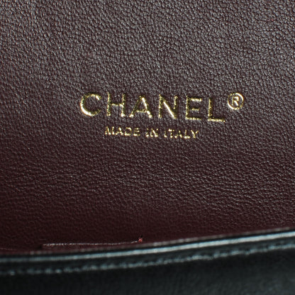 Chanel Lambskin Quilted Maxi Double Flap Black 7 of 9