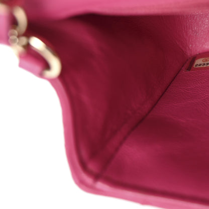 Chanel Lambskin Quilted Mini Rectangular Flap Fuchsia 7 of 11