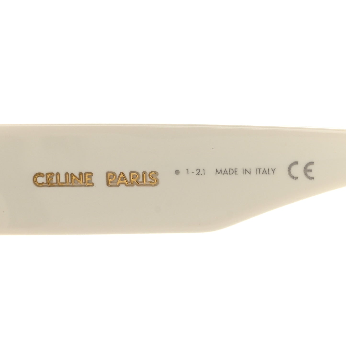 Acetate Cat Eye Sunglasses CL 40197U White