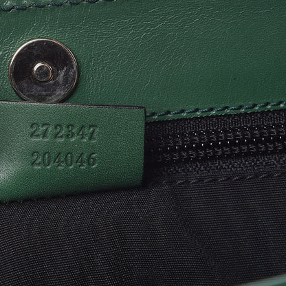 Gucci Guccissima Flat Vertical Tote Green 7 of 9