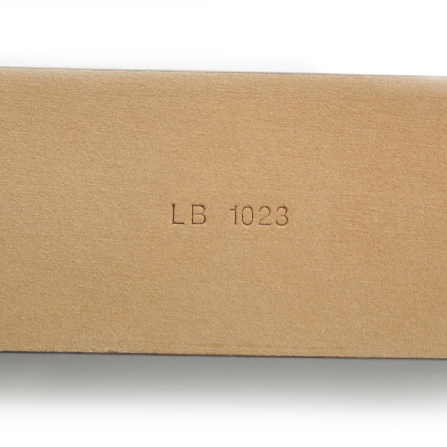 Louis Vuitton Monogram LV Paris Belt Gold 90 36 5 of 5
