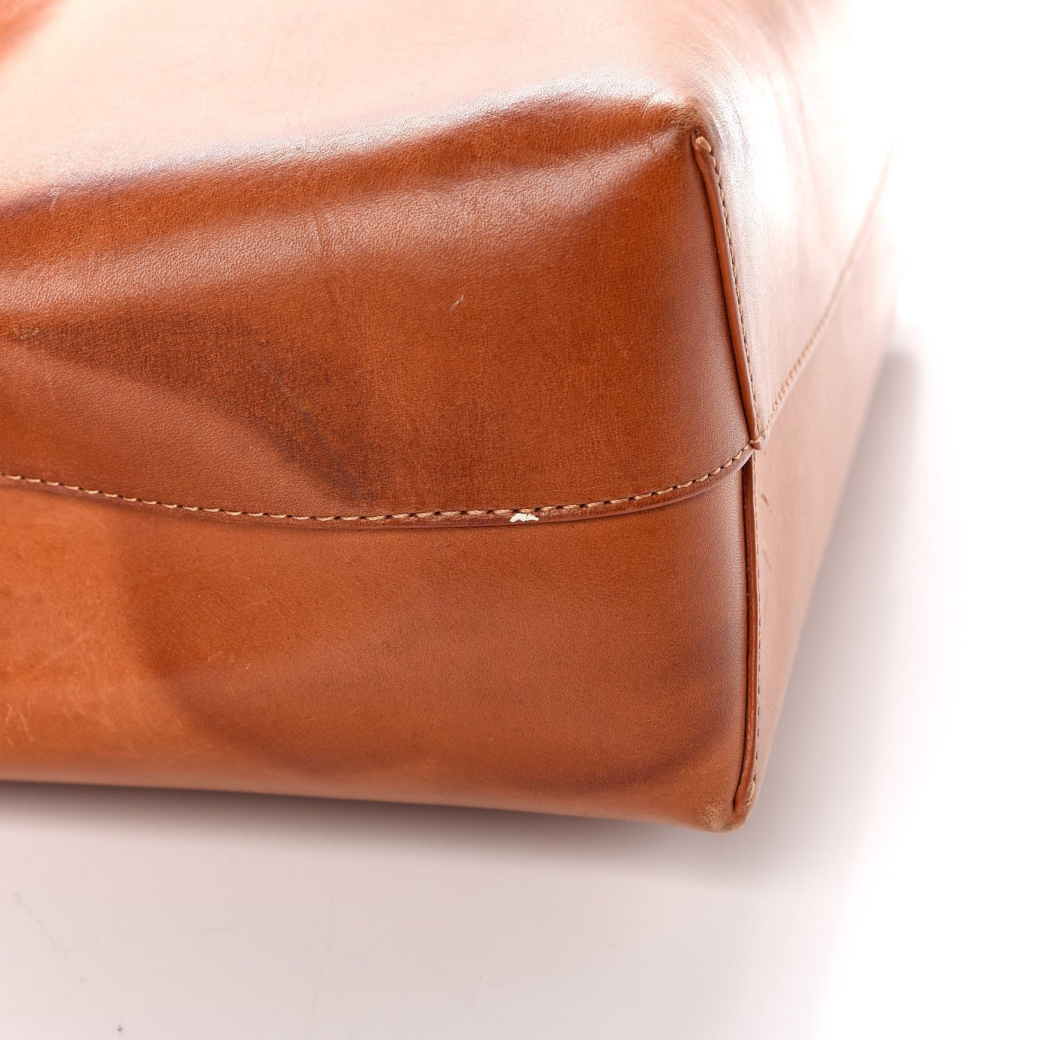 Mansur Gavriel Calfskin Lady Bag Cammello Azzurro 11 of 13