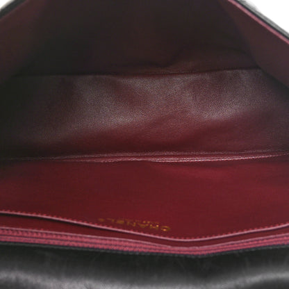 Chanel Lambskin Quilted Jumbo Single Flap Black 5 of 10
