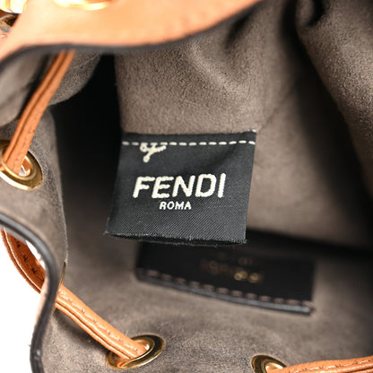Fendi Vitello Cruise F is Fendi Mini Mon Tresor Bucket Bag Nocciola 8 of 19