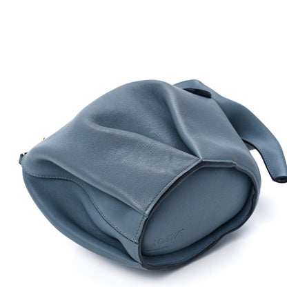 Loewe Calfskin Mini Elephant Crossbody Bag Stone Blue 9 of 12