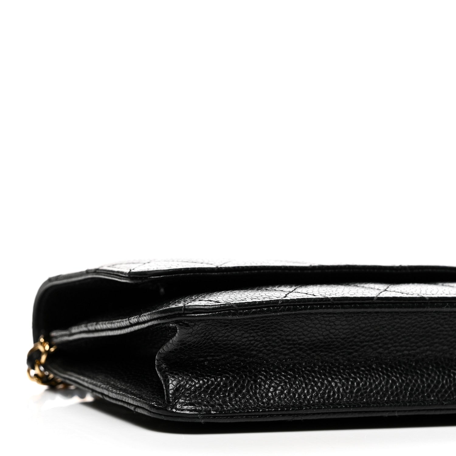 Chanel Caviar Quilted Wallet on Chain WOC Black 10 of 12