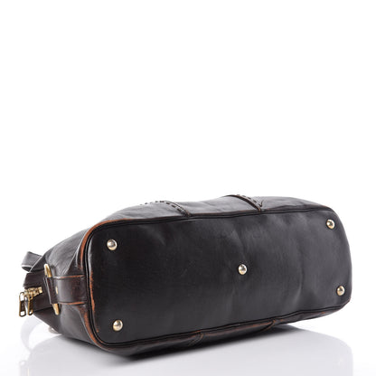 Saint Laurent Calfskin Large Muse Dark Brown 4 of 30